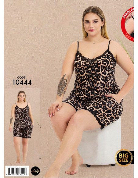 Женский Комплект с Шортами (2XL+3XL+4XL) Lady 10444 Lady BTL 10444 — оптовая поставка из Турции