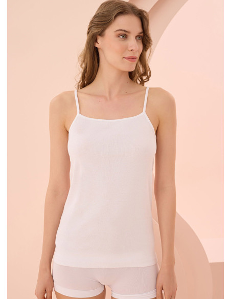 NBB 663 Beyaz Tank Top — wholesale for boutiques