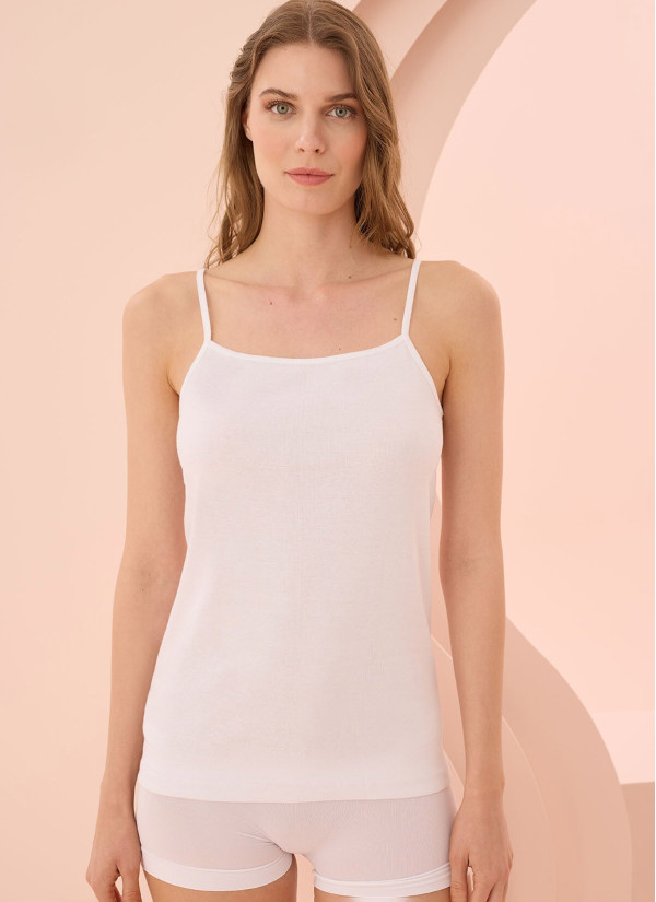 NBB 663 Beyaz Tank Top — Turkish factory wholesale