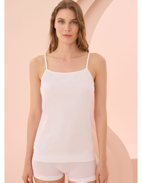 NBB 663 Beyaz Tank Top — Turkish factory wholesale