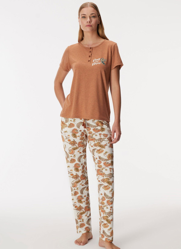 Anil 11364 Pants Homewear Set — Turkey wholesale collection