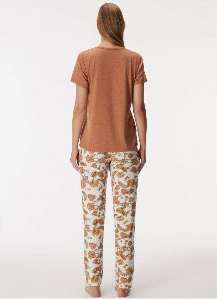 Anil 11364 Pants Homewear Set — Turkish factory wholesale