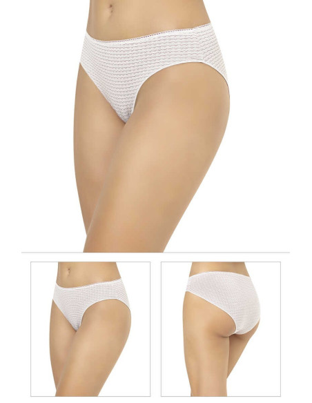 Sevim 13778 Ekru 3-Pack Women's Briefs — wholesale for boutiques