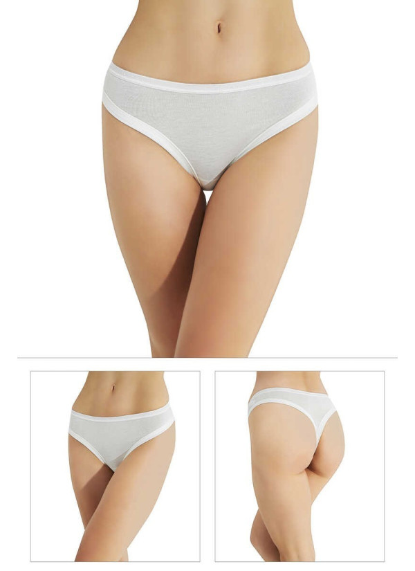 Sevim 15186 V3 Bamboo 3-Pack Women's Briefs — factory-direct from Turkey