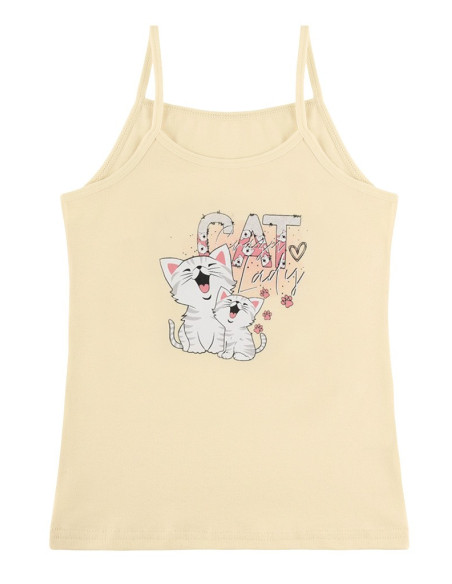 Donella 4371PB114 Assorted 10-Pack Girls' Tank Top — wholesale from Turkey