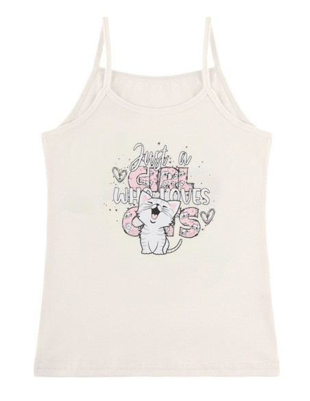 Donella 4371PB114 Assorted 10-Pack Girls' Tank Top — factory-direct from Turkey