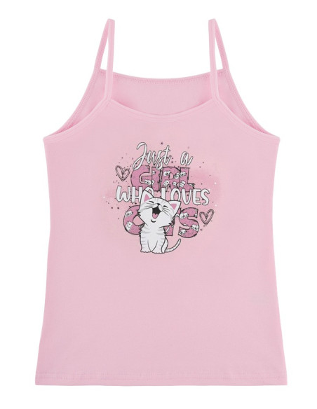 Donella 4371PB114 Assorted 10-Pack Girls' Tank Top — Turkish textile wholesale