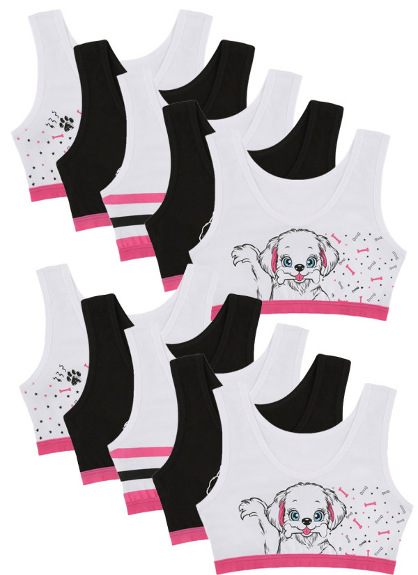 Donella 4571PB96 Assorted 10-Pack Bra — Turkish textile wholesale
