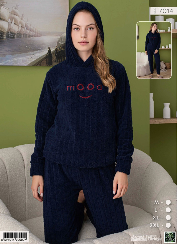 Pijamo 7014 Welsoft Women's Pajama Set (M+L+XL+2XL) — wholesale from Turkey