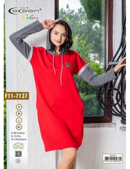 CCNF11-7137_ORG Dress (S+M+L+XL) — factory-direct from Turkey