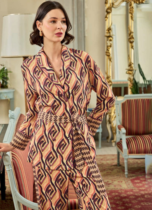 Monamise 25141 Pants Homewear Set (S+M+L+XL) — Turkey wholesale collection 2