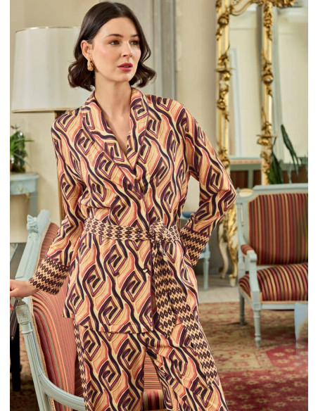 Monamise 25141 Pants Homewear Set (S+M+L+XL) — Turkish factory wholesale