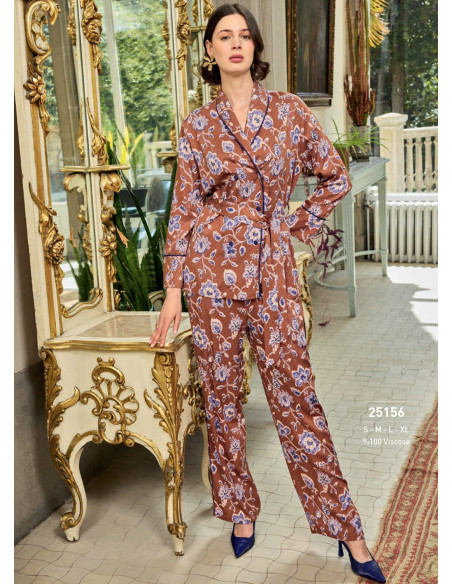 Monamise 25156 Pants Homewear Set (S+M+L+XL) — wholesale for boutiques