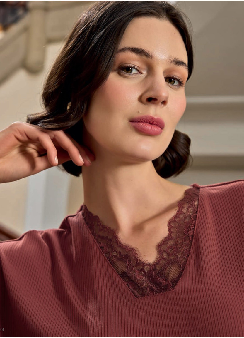 Комплект с Брюками 3-ка (S+M+L+XL) MONAMISE 25163 — купить оптом из Турции