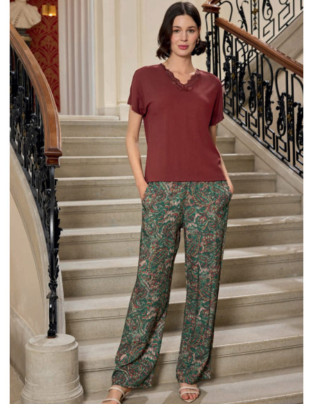Комплект с Брюками 3-ка (S+M+L+XL) MONAMISE 25163 — турецкий текстиль оптом