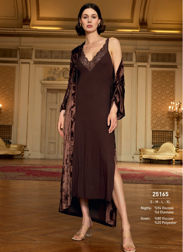 Monamise 25165 Robe Set (M+L+XL) — direct Turkish factory supply 2