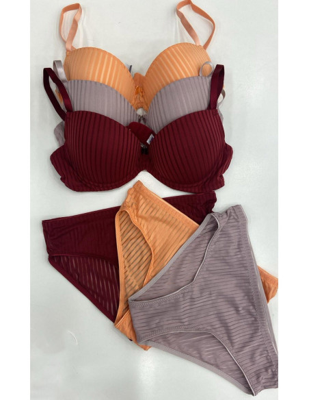 NBB 4875 Bra and Briefs Set — Turkey wholesale collection