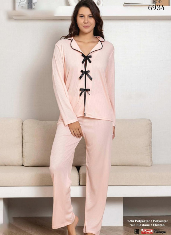 Pijamo 6934 Women's Pajama Set (M+L+XL+2XL) — wholesale for boutiques