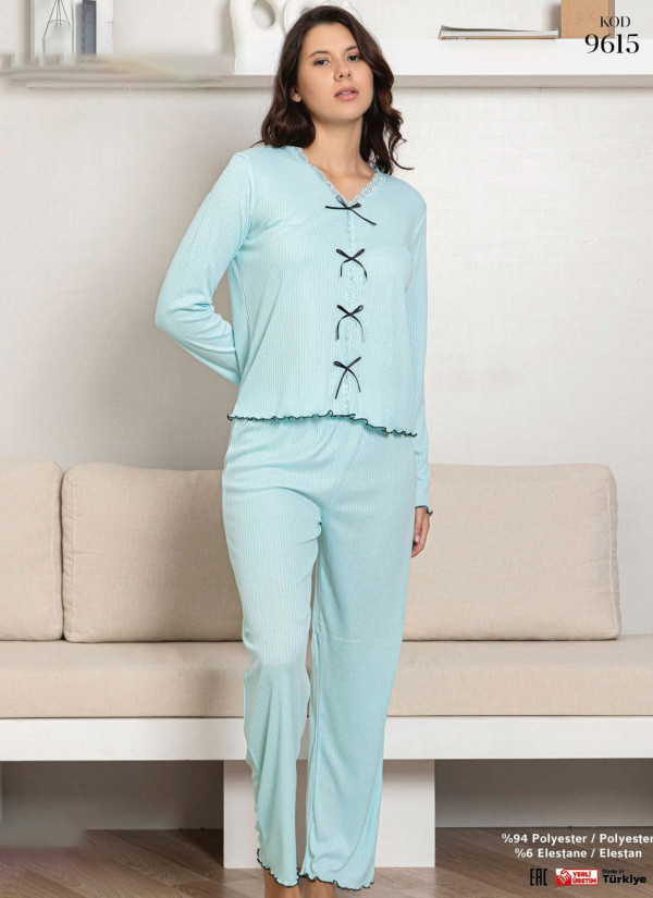 Pijamo 9615 Women's Pajama Set (M+L+XL+2XL) — factory-direct from Turkey