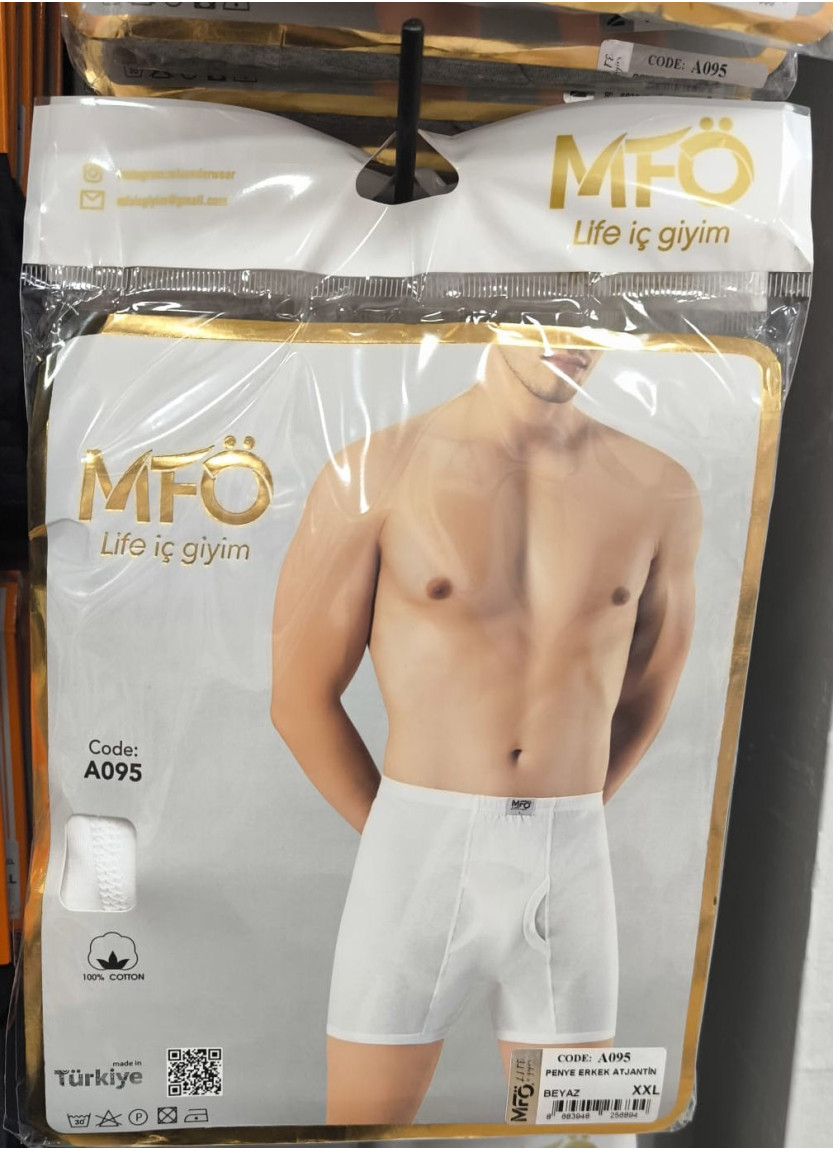 MFO A095 Cotton Women's Briefs — Turkish factory wholesale