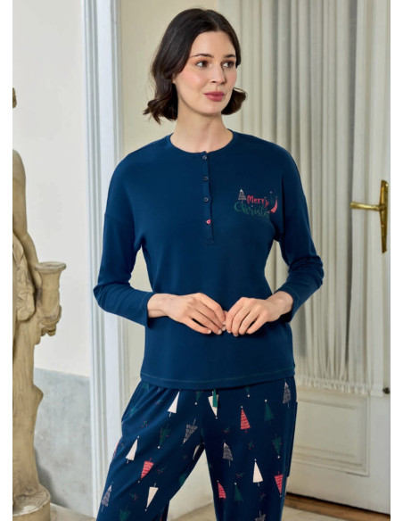 Monamise 25189 Women's Pajama Set (S+M+L+XL) — Turkey wholesale collection