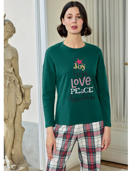 Monamise 25191 Women's Pajama Set (S+M+L+XL) — wholesale from Turkey