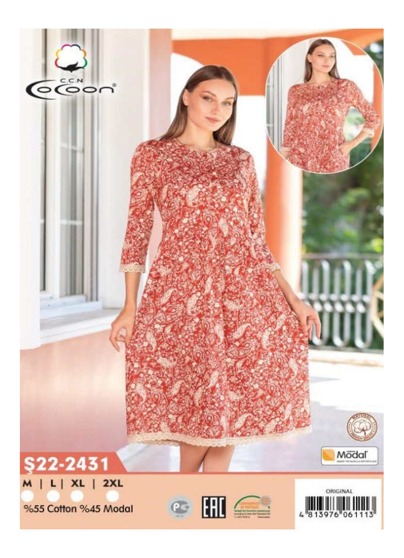 CCNŞ22-2431_ORI Modal Dress (M+L+XL+2XL) — wholesale for boutiques