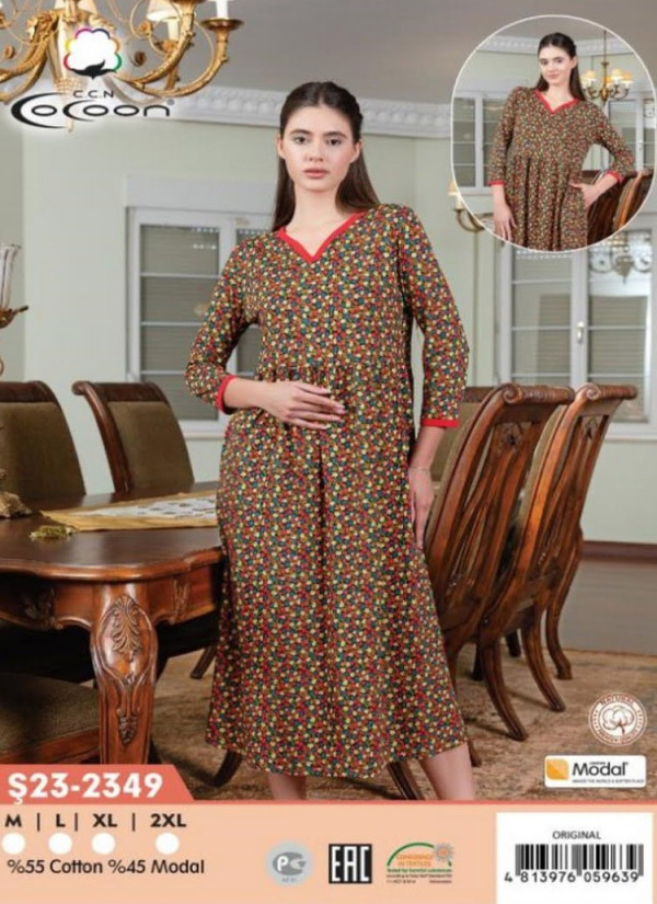 CCNŞ23-2349_ORI Modal Dress (M+L+XL+2XL) — wholesale for boutiques