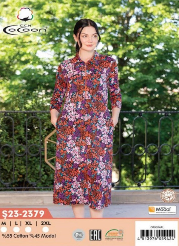CCNŞ23-2379_ORI Modal Dress (M+L+XL+2XL) — wholesale for boutiques
