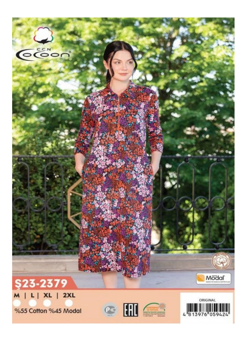 CCNŞ23-2379_ORI Modal Dress (M+L+XL+2XL) — wholesale for boutiques