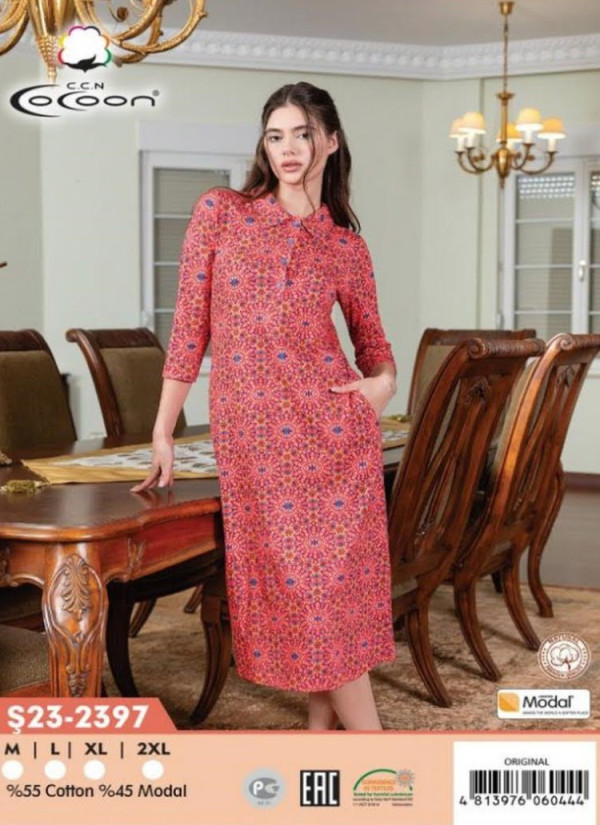 CCNŞ23-2397_ORI Modal Dress (M+L+XL+2XL) — Istanbul wholesale supplier
