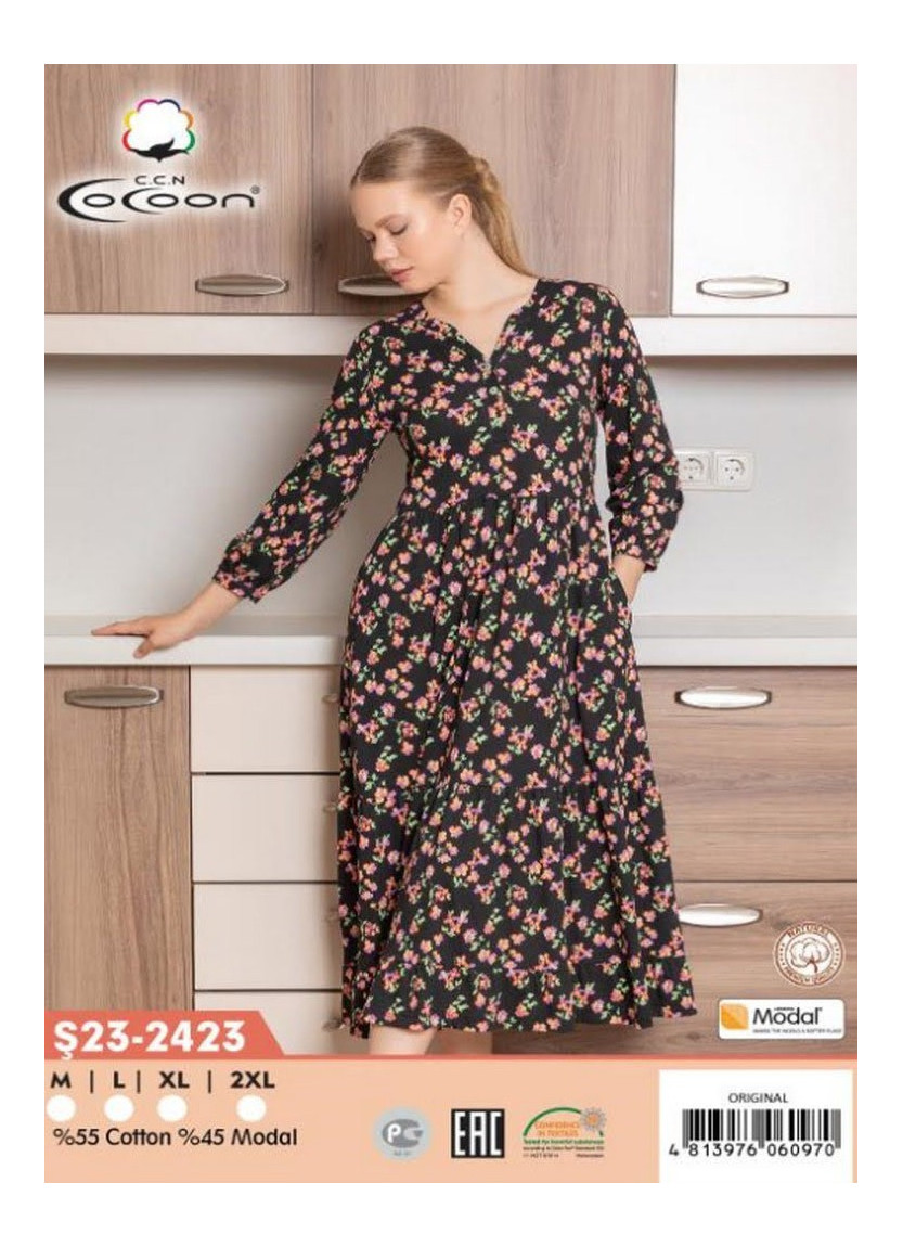 CCNŞ23-2423_ORI Modal Dress (M+L+XL+2XL) — wholesale for boutiques