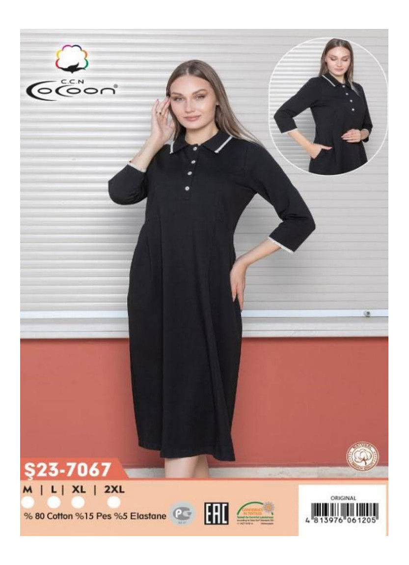 CCNŞ23-7067_ORI Cotton Dress (M+L+XL+2XL) — Turkey wholesale collection