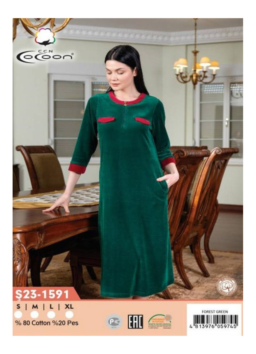 CCNŞ23-1591_FRS Velour Dress (S+M+L+XL) — wholesale for boutiques