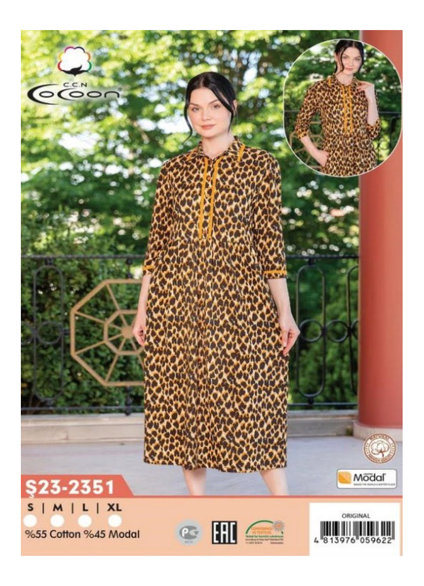 Платье Модал S+M+L+XL COCOON CCNŞ23-2351_ORI — прямые поставки из Турции