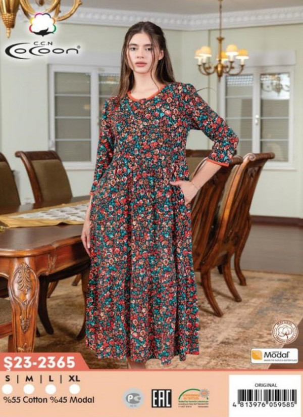 CCNŞ23-2365_ORI Modal Dress (S+M+L+XL) — wholesale for boutiques