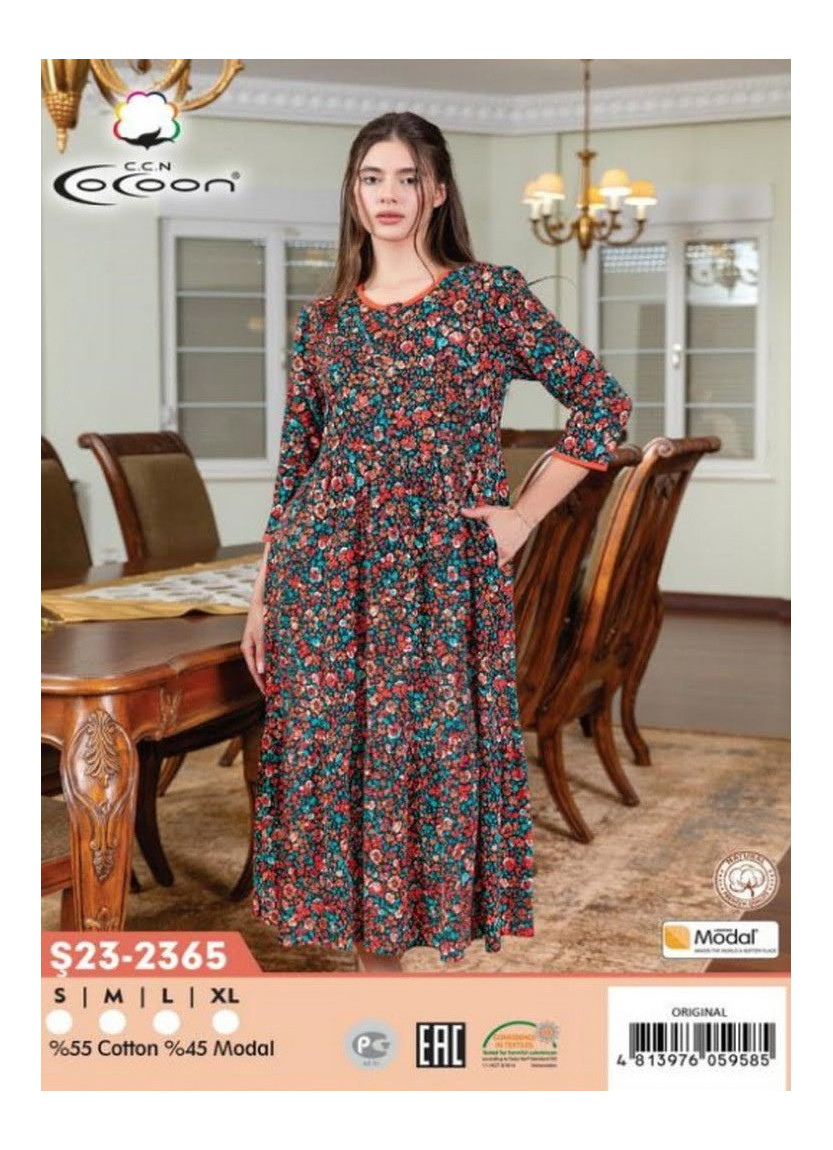 CCNŞ23-2365_ORI Modal Dress (S+M+L+XL) — wholesale for boutiques