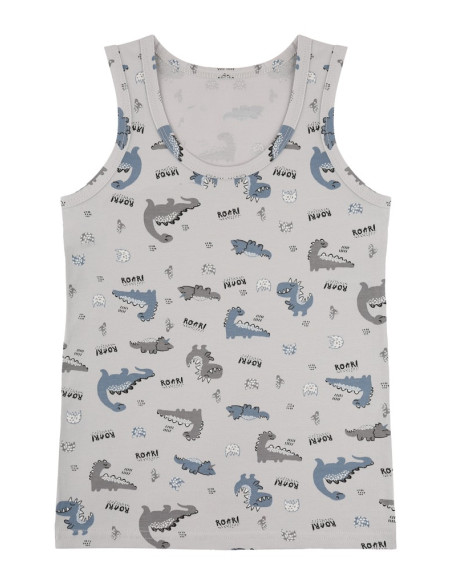Donella 778126 Assorted 10-Pack Boys' Tank Top — Turkish textile wholesale