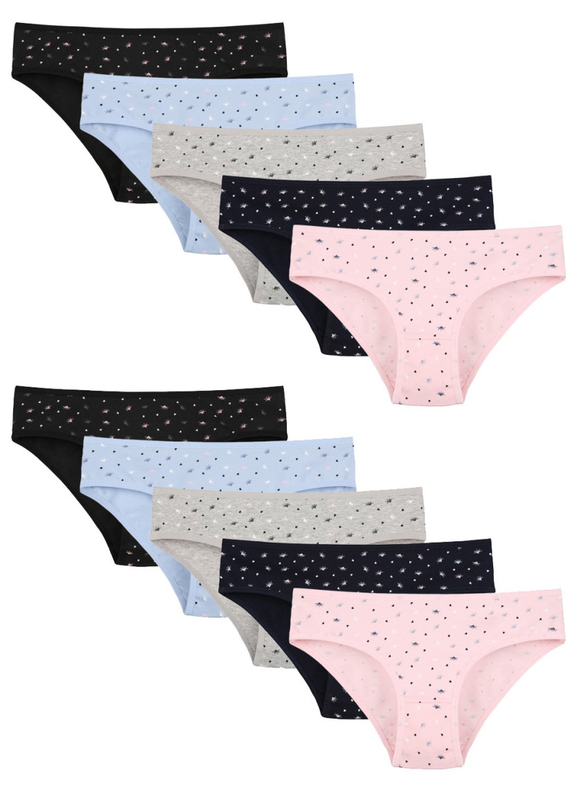 Donella 518137 Assorted 10-Pack Girls' Briefs — Istanbul wholesale supplier