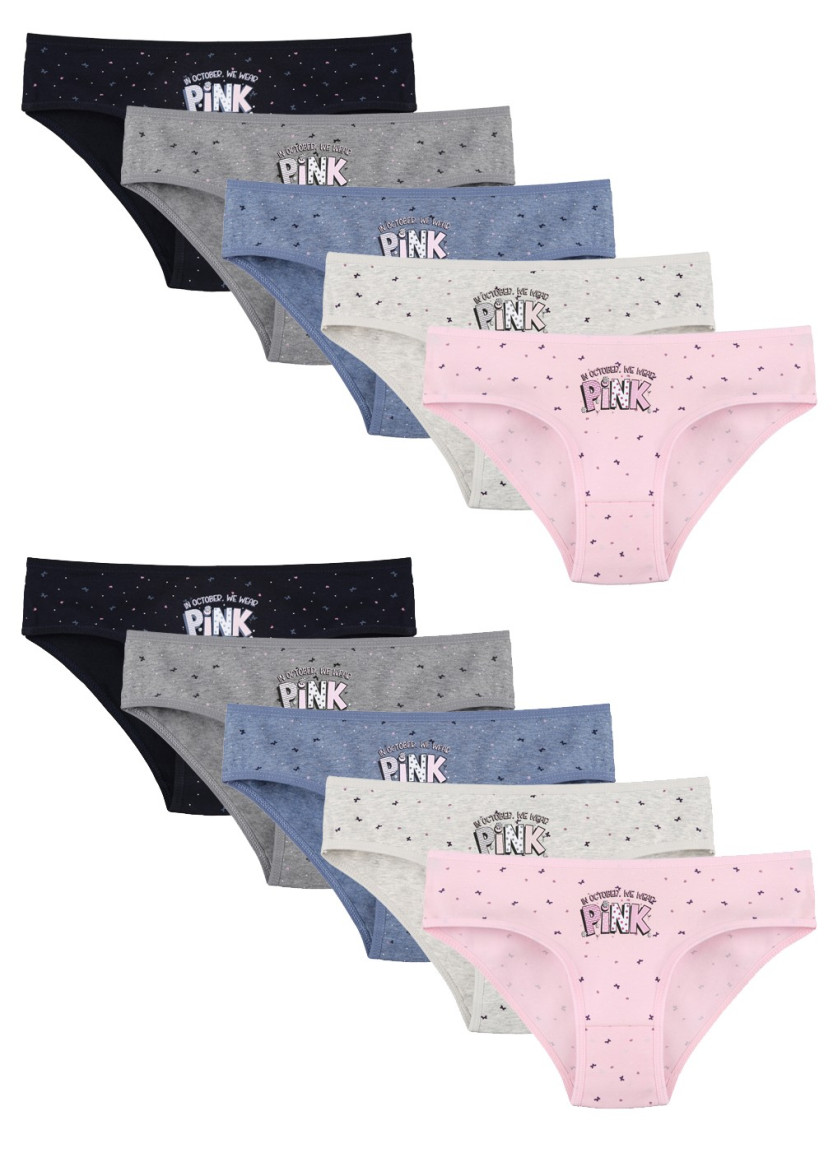 Donella 5181B41 Assorted 10-Pack Girls' Briefs — factory-direct from Turkey