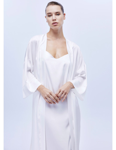Bonjour Madame 1631 ECRU Satin Nightdress — wholesale for boutiques