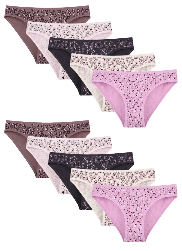 Donella 218140 Assorted 10-Pack Women's Briefs — wholesale for boutiques