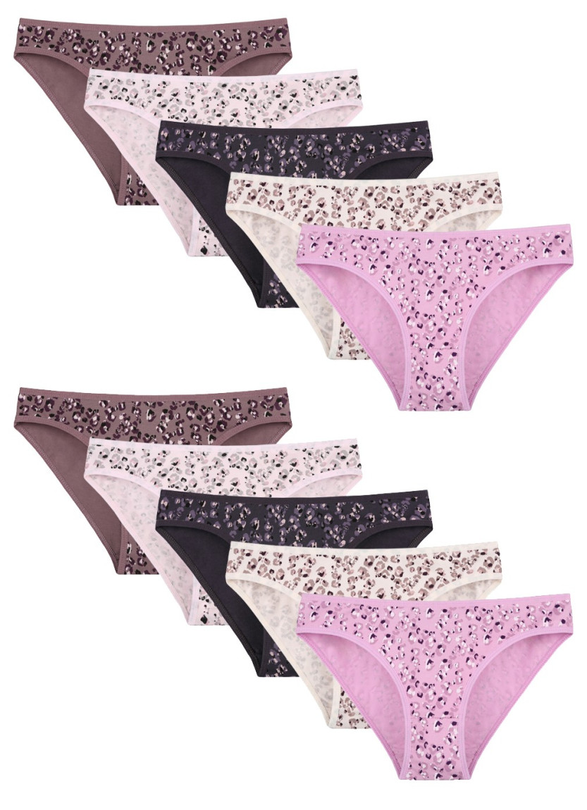 Donella 218140 Assorted 10-Pack Women's Briefs — wholesale for boutiques
