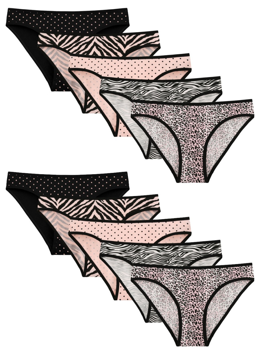 Donella 218145 Assorted 10-Pack Women's Briefs — Istanbul wholesale supplier