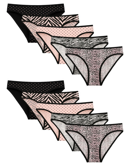 Donella 218145 Assorted 10-Pack Women's Briefs — Istanbul wholesale supplier