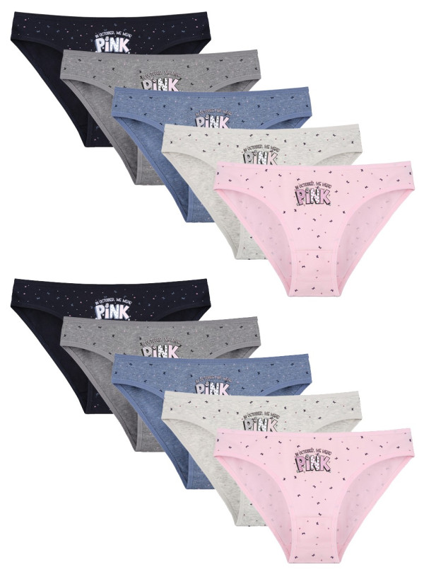Donella 2181B41 Assorted 10-Pack Women's Briefs — Turkish factory wholesale