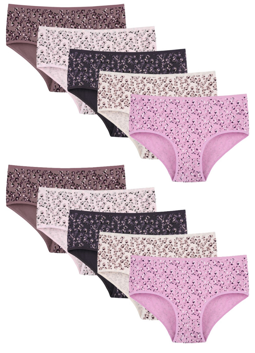 Donella 258140 Assorted 10-Pack Women's Briefs — Istanbul wholesale supplier