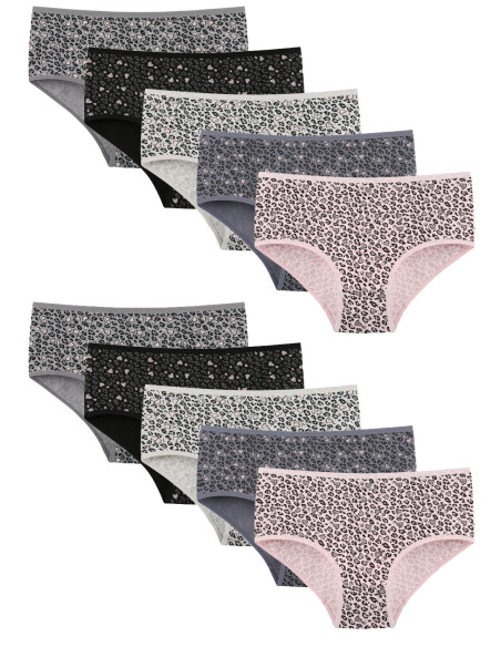 Donella 258144 Assorted 10-Pack Women's Briefs — wholesale from Turkey