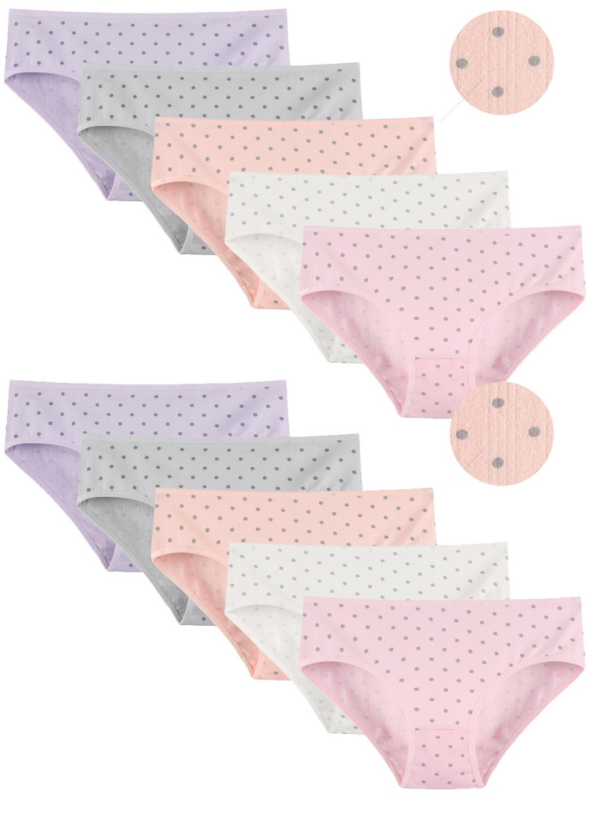 Donella 312701 Assorted 10-Pack Women's Briefs — wholesale for boutiques