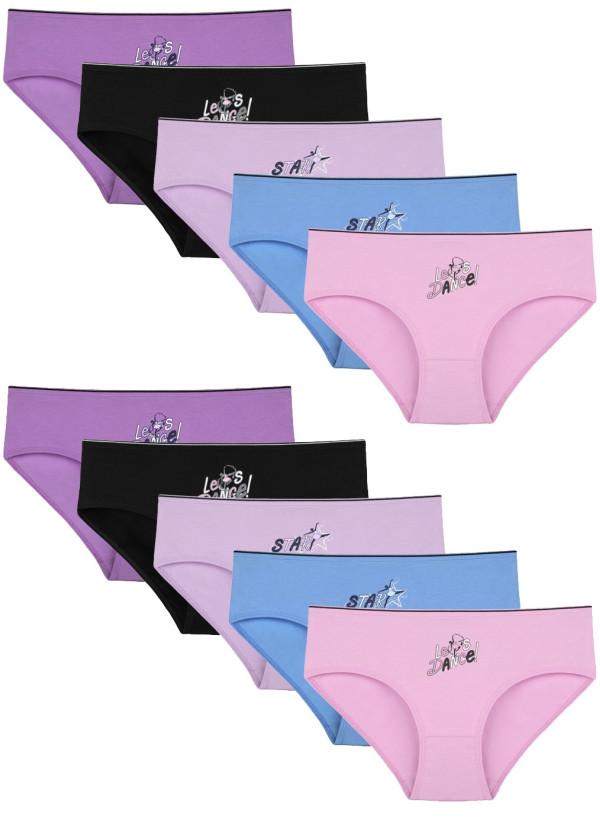 Donella 3171PB185 Assorted 10-Pack Women's Briefs — wholesale from Turkey
